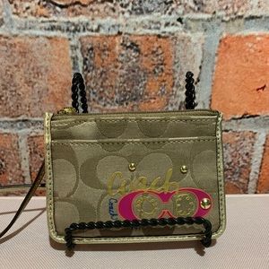 Coach ID holder/cardholder